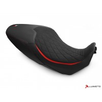LUIMOTO Diamond Edition Rider Seat Cover for the DUCATI DIAVEL 1260 (2019+) - Low Seat LUIMOTO Diamond Edition Rider Seat Cover for the DUCATI DIAVEL 1260 (2019+) - Low Seat